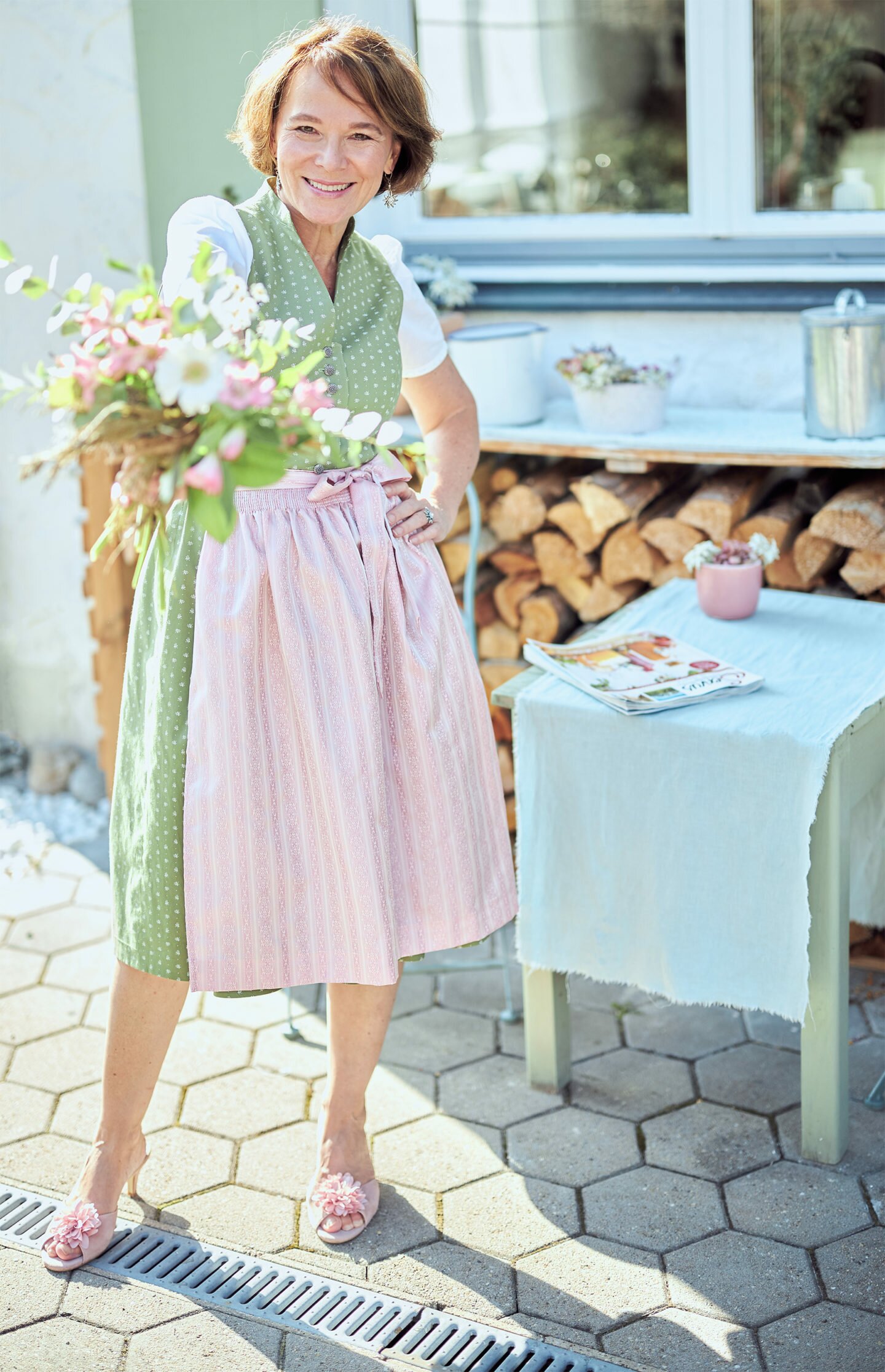 LadyofStyle Dirndl Tracht Tradition Bayern Oktoberfest Altweibersommer 50plus